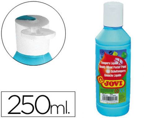 Guache liquido jovi 250 ml -azul cyan , Jovi , 51928 , 8412027026598
